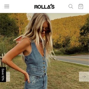 ROLLAS Dallas Jean Vest